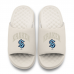 Unisex Seattle Kraken ISlide Cream Tonal Pop Motive Slide Sandals