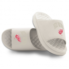 Unisex Detroit Red Wings ISlide Cream Tonal Pop Motive Slide Sandals