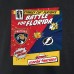 Футболка Florida Panthers vs. Tampa Bay Lightning Black 2025 Stanley Cup Playoffs Rivalry Comic Pop