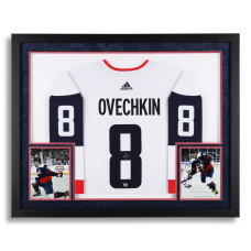 Джерси с автографом Alexander Ovechkin Washington Capitals Fanatics Authentic Deluxe Framed 2023 Stadium Series adidas