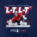 Футболка Washington Capitals Logan Thompson Navy 2025 Stanley Cup Playoffs L-T, L-T Micro Moment