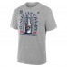 Футболка Florida Panthers Fanatics Heather Gray 2025 Stanley Cup Champions Locker Room