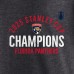 Футболка Florida Panthers Fanatics Heather Charcoal 2025 Stanley Cup Champions Rush Tri-Blend