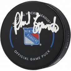 Phil Esposito New York Rangers Autographed Fanatics Authentic Official Game Puck Phil Esposito New York Rangers Autographed Fanatics Authentic Official Game Puck