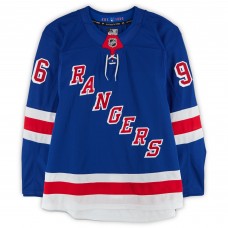 Nicolas Aube-Kubel New York Rangers Fanatics Authentic Game-Used #96 Blue Set 3 Jersey from the 2024-25 NHL Season Nicolas Aube-Kubel New York Rangers Fanatics Authentic Game-Used #96 Blue Set 3 Jersey from the 2024-25 NHL Season