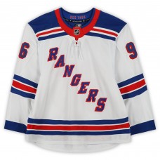 Nicolas Aube-Kubel New York Rangers Fanatics Authentic Game-Used #96 White Set 3 Jersey from the 2024-25 NHL Season Nicolas Aube-Kubel New York Rangers Fanatics Authentic Game-Used #96 White Set 3 Jersey from the 2024-25 NHL Season