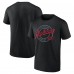 Carolina Hurricanes Black Colorblock Puck T-Shirt