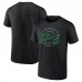 Dallas Stars Black Colorblock Puck T-Shirt