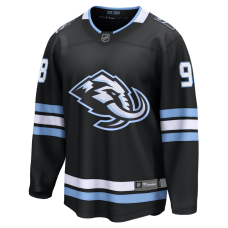 Джерси Utah Mammoth Mikhail Sergachev Fanatics Black Home Breakaway