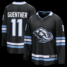 Джерси Utah Mammoth Dylan Guenther Fanatics Black Home Breakaway