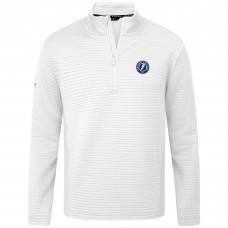 Tampa Bay Lightning Levelwear White Tailgate Quarter-Zip Pullover