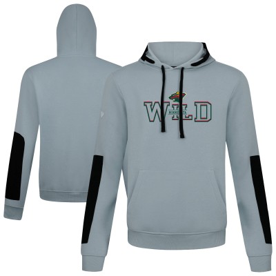 Толстовка Minnesota Wild Levelwear Gray Bombay Journey
