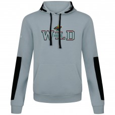 Толстовка Minnesota Wild Levelwear Gray Bombay Journey