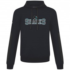San Jose Sharks Levelwear Black Bombay Journey Pullover Hoodie San Jose Sharks Levelwear Black Bombay Journey Pullover Hoodie