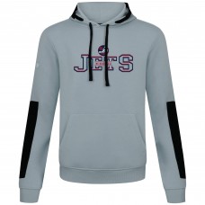 Толстовка Winnipeg Jets Levelwear Gray Bombay Journey