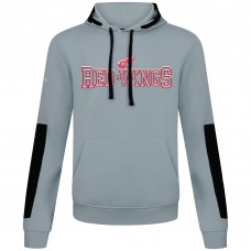 Detroit Red Wings Levelwear Gray Bombay Journey Pullover Hoodie