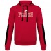 Calgary Flames Levelwear Red Bombay Journey Pullover Hoodie