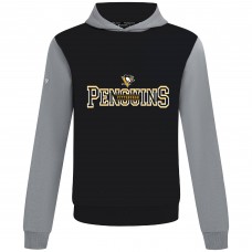 Pittsburgh Penguins Levelwear Black/Gray Ultimate Journey Pullover Hoodie Pittsburgh Penguins Levelwear Black/Gray Ultimate Journey Pullover Hoodie