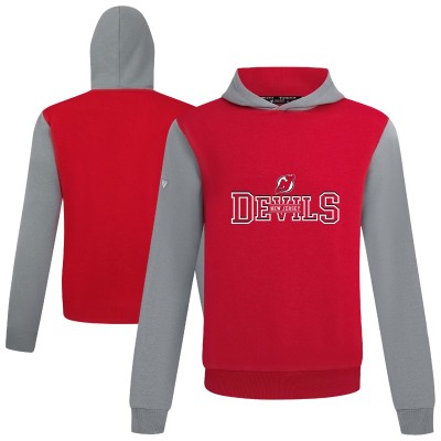 Толстовка New Jersey Devils Levelwear Red/Gray Ultimate Journey
