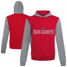 Columbus Blue Jackets Levelwear Red/Gray Ultimate Journey Pullover Hoodie