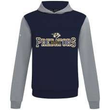 Nashville Predators Levelwear Navy/Gray Ultimate Journey Pullover Hoodie