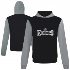 Los Angeles Kings Levelwear Black/Gray Ultimate Journey Pullover Hoodie