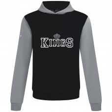 Los Angeles Kings Levelwear Black/Gray Ultimate Journey Pullover Hoodie