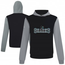 San Jose Sharks Levelwear Black/Gray Ultimate Journey Pullover Hoodie San Jose Sharks Levelwear Black/Gray Ultimate Journey Pullover Hoodie