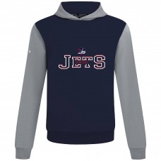 Толстовка Winnipeg Jets Levelwear Navy/Gray Ultimate Journey