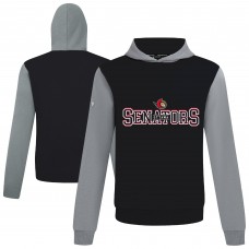 Ottawa Senators Levelwear Black/Gray Ultimate Journey Pullover Hoodie