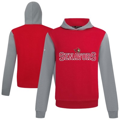 Ottawa Senators Levelwear Red/Gray Ultimate Journey Pullover Hoodie