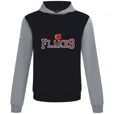 Calgary Flames Levelwear Black/Gray Ultimate Journey Pullover Hoodie