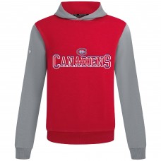 Montreal Canadiens Levelwear Red/Gray Ultimate Journey Pullover Hoodie
