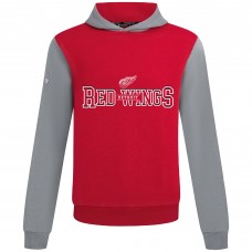 Detroit Red Wings Levelwear Red/Gray Ultimate Journey Pullover Hoodie