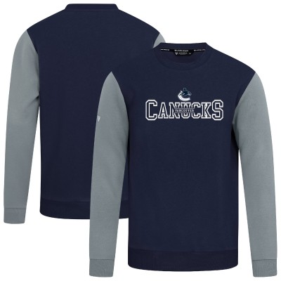 Vancouver Canucks Levelwear Navy/Gray Ultimate Journey Sweatshirt