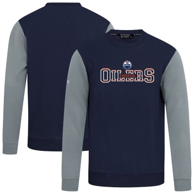Кофта Edmonton Oilers Levelwear Navy/Gray Ultimate Journey