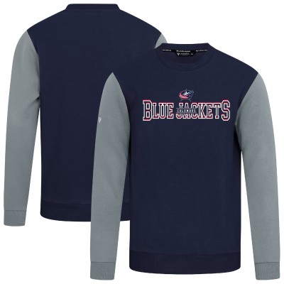 Columbus Blue Jackets Levelwear Navy/Gray Ultimate Journey Sweatshirt