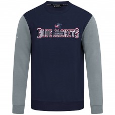 Columbus Blue Jackets Levelwear Navy/Gray Ultimate Journey Sweatshirt