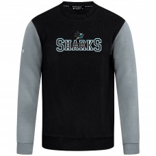 San Jose Sharks Levelwear Black/Gray Ultimate Journey Sweatshirt