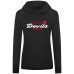 Женская толстовка New Jersey Devils Levelwear Black Slender Monument Raglan