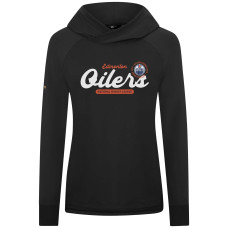 Женская толстовка Edmonton Oilers Levelwear Black Slender Monument Raglan Женская толстовка Edmonton Oilers Levelwear Black Slender Monument Raglan