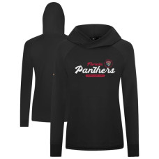 Женская толстовка Florida Panthers Levelwear Black Slender Monument Raglan