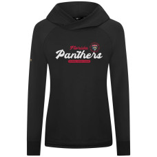 Женская толстовка Florida Panthers Levelwear Black Slender Monument Raglan