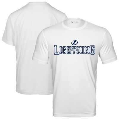 Футболка Tampa Bay Lightning Levelwear White Anthem Journey Performance