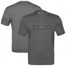 Los Angeles Kings Levelwear Charcoal Anthem Journey Performance T-Shirt