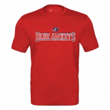 Columbus Blue Jackets Levelwear Red Anthem Journey Performance T-Shirt