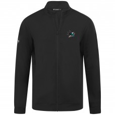 San Jose Sharks Levelwear Black Alec Full-Zip Jacket