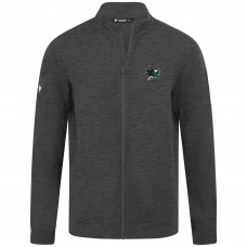 San Jose Sharks Levelwear Gray Alec Full-Zip Jacket