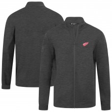 Detroit Red Wings Levelwear Gray Alec Full-Zip Jacket