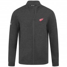Detroit Red Wings Levelwear Gray Alec Full-Zip Jacket